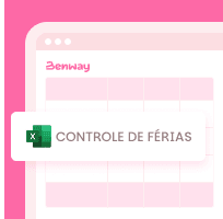 Planilha de Controle de Férias dos Colaboradores 2026 - Benway